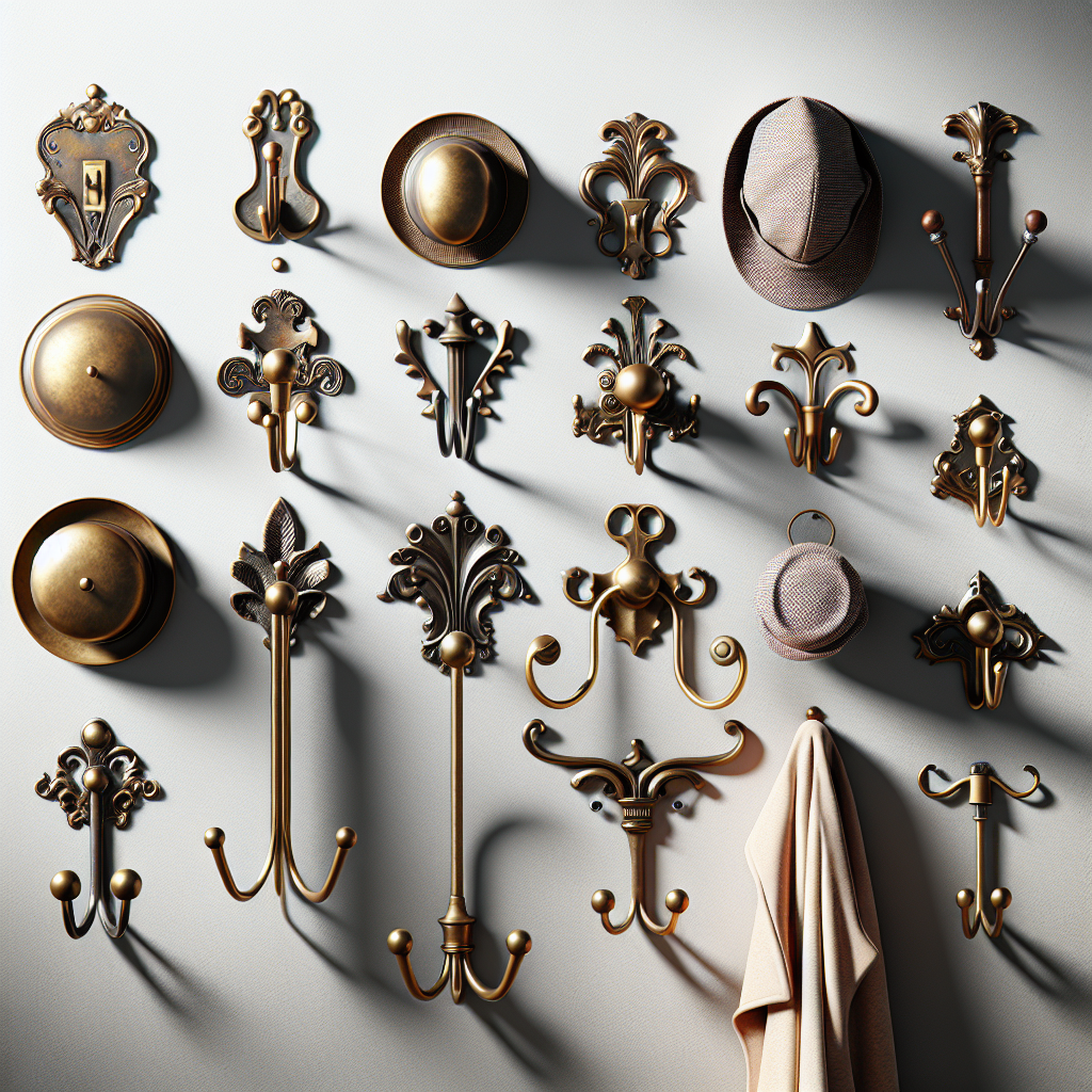 Add Effortless Charm with Vintage Brass Wall Hooks for Every Space